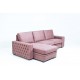 Sofá clásico chaiselongue o rinconera disponible tambien en 4, 3, 2 y 1 Plazas Ref MCPT13000n en 4, 3, 2 y 1 Plazas