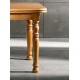 Mesa de Comedor Extensible fabricada en madera de Pino con patas torneadas Ref JI10021