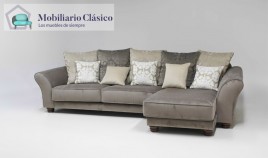 Sofá clásico chaiselongue o rinconera disponible tambien en 4, 3, 2 y 1 Plazas Ref MTPT12000