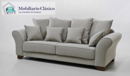 Sofá clásico en 4, 3, 2 y 1 Plazas disponible tambien en chaiselongue y rinconera Ref MCPT12100