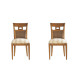 Silla clásica de comedor fabricada en madera de haya Ref MCBU72000