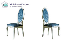 Silla clásica de comedor fabricada en madera de haya Ref MCBU68000