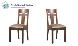 Silla clásica de comedor fabricada en madera de haya Ref MCBU69000