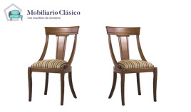 Silla clásica de comedor fabricada en madera de haya Ref MCBU37000