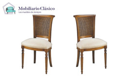 Silla clásica de comedor fabricada en madera de haya Ref MCBU39000