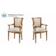 Sillón clásico de comedor fabricada en madera de haya Ref MCBU40000