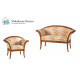 Sofá y sillón tapizado fabricado en madera Ref MCBU83000