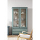 Vitrina provenzal fabricada en madera de Pino Ref MCJI10043