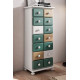 Mueble con cajones estilo provenzal fabricado en madera de Pino Ref MCJI10047