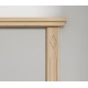 Taquillón con espejo estilo provenzal fabricado en madera de Pino Ref MCJI10051