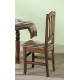 Silla de estilo provenzal fabricada en madera de pino Ref MCJI10079