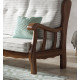 MCJI10034 Sofá estilo provenzal fabricado en madera de pino disponible en 3, 2 y 1 Plazas