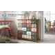 Mueble provenzal con cajones fabricado en madera de Pino Ref MCJI10046