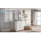 Mueble taquillón con espejo estilo provenzal Ref MCJI10048