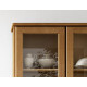Vitrina provenzal fabricada en madera de Pino Ref MCJI10054