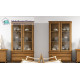 Vitrina provenzal fabricada en madera de Pino Ref MCJI10054