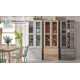 Vitrina con cajones en madera de Pino Ref MCJI10057