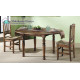 Silla de estilo provenzal fabricada en madera de pino Ref MCJI10079